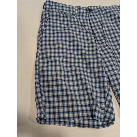 Vintage Polo Jeans Co Ralph Lauren Plaid Chino Shorts - Size 32 Mens - Picture 2 of 6